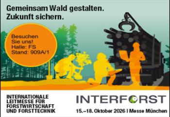 Wir sind auf der Interforst 2026 in München – besuchen Sie uns!