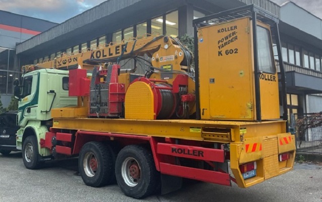 K602 aufgebaut auf Scania